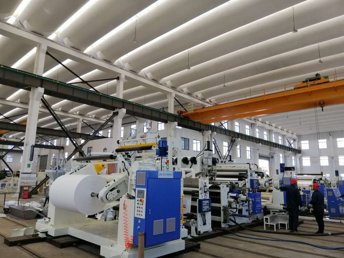 LDPE LLDPE PP EVA Coating Mesin Siemens Untuk Melaminasi Kertas 0