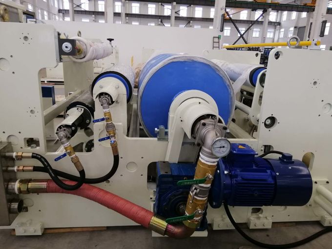 Roll Water Cooling 250m Min Mesin Laminasi Extruder EVA Sisi Tunggal 2