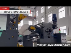 Laminasi kertas dengan aluminium foil mesin laminasi ekstrusi/EAA dan PE pelapis/ Co-ekstrusi