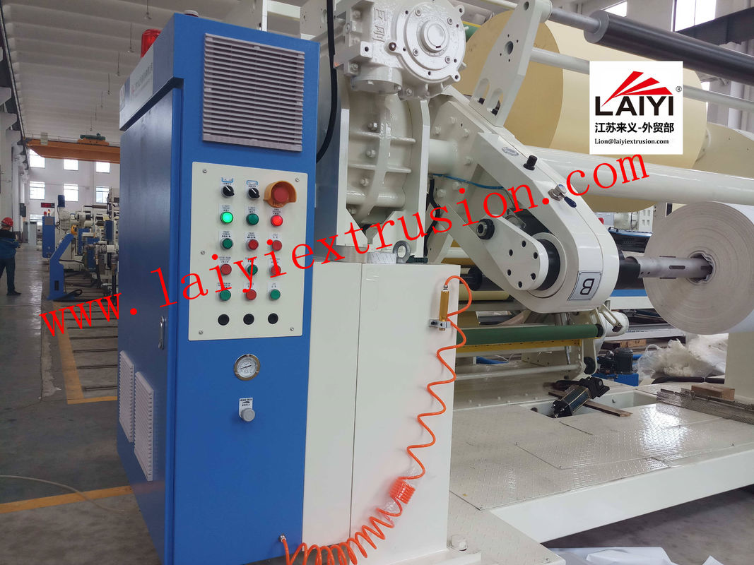 Mesin Coating Kertas Ramah Lingkungan Dengan Automatic Lifting Type Extruder